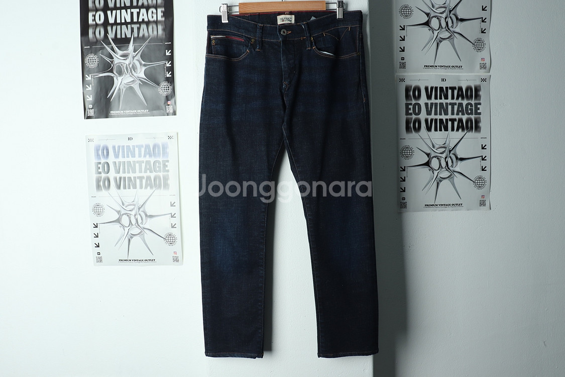 (L) 타미힐피거 청바지 데님 청 워싱--1