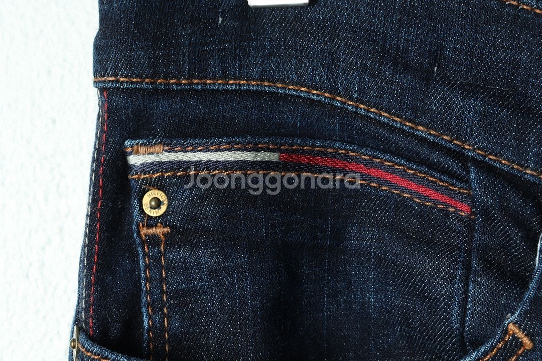 (L) 타미힐피거 청바지 데님 청 워싱--4