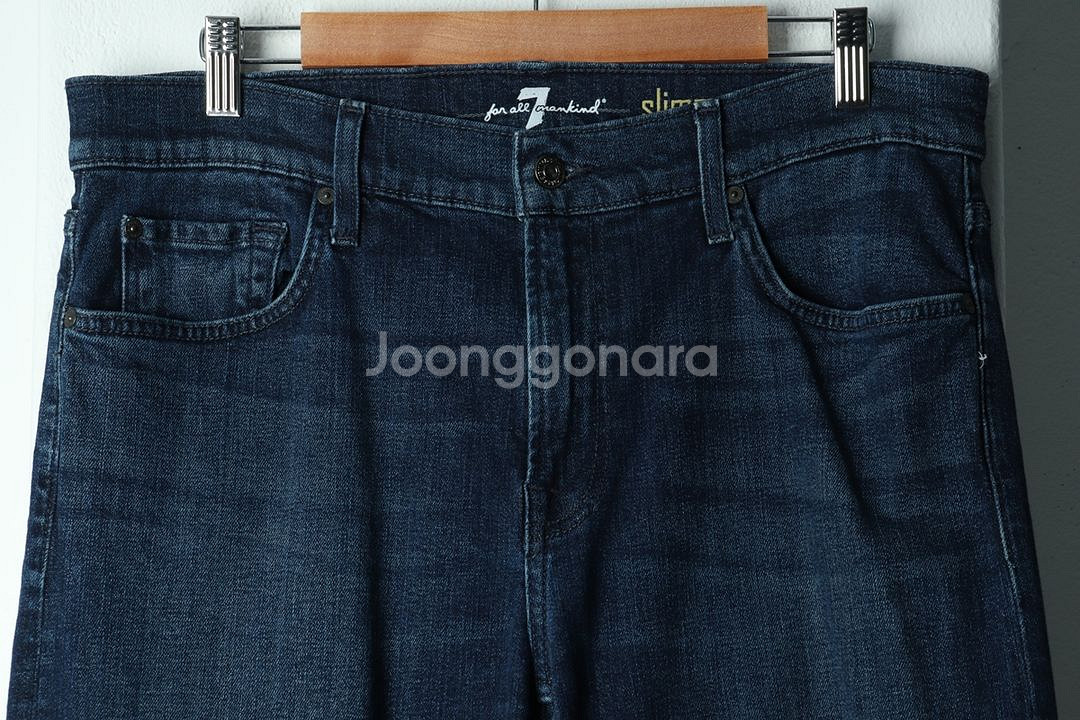 (2XL) 브랜드빈티지 청바지 데님 세븐포올맨카인드--2