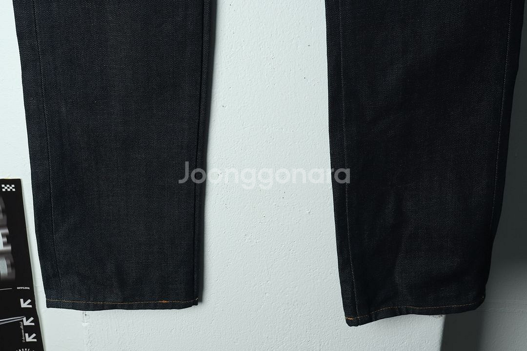 (XL) 커버낫 청바지 데님 생지 스트레이트--3