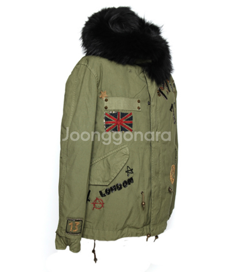 미스터앤미세스퍼 자수 야상 한섬 시스템--1