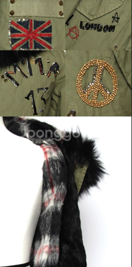 미스터앤미세스퍼 자수 야상 한섬 시스템--3