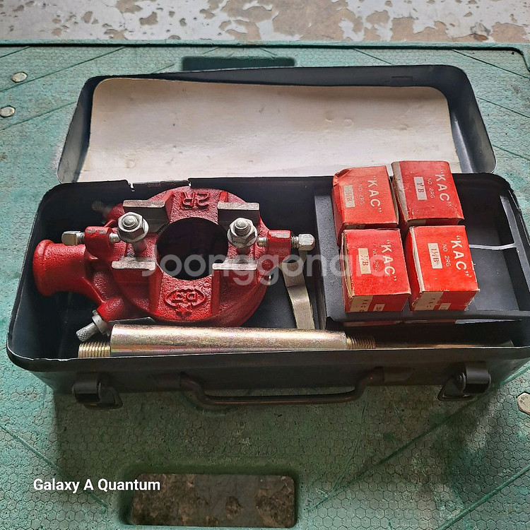 대원정밀 파이프 나사 절삭기--1