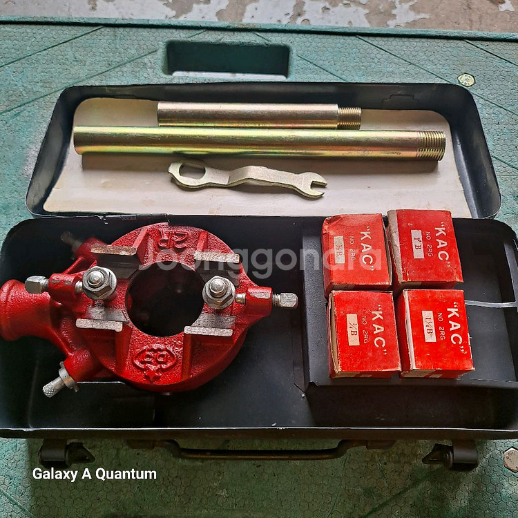 대원정밀 파이프 나사 절삭기--4