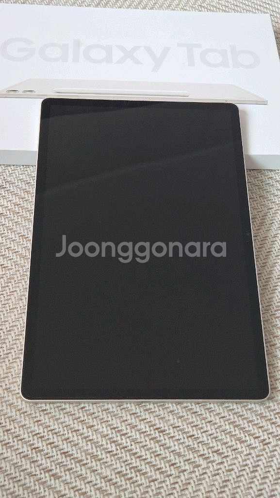 삼성 갤럭시탭 S9 플러스 5G 256기가 베이지 자급--2