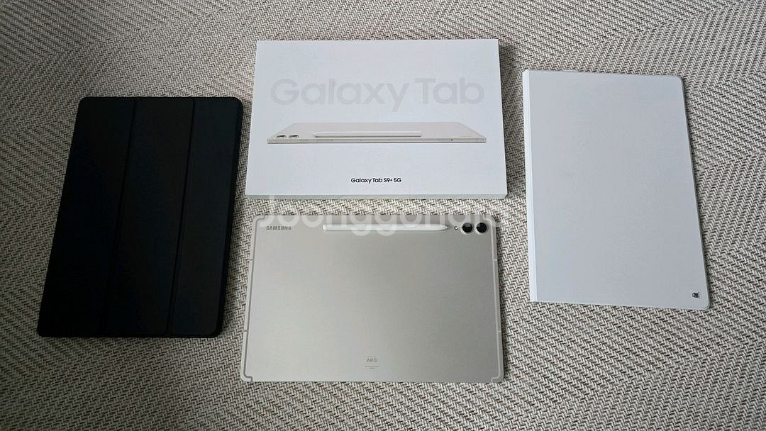 삼성 갤럭시탭 S9 플러스 5G 256기가 베이지 자급--0