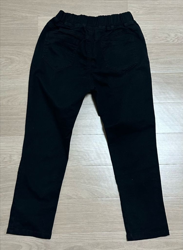 데일리베베바지 아동블랙바지 간절기용 사이즈130--2