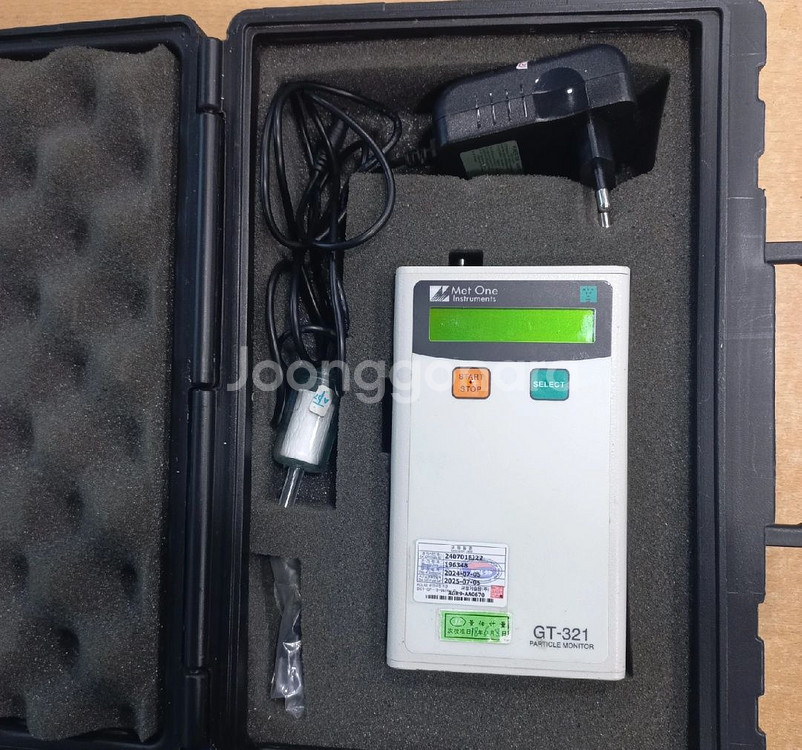 GT-321 대기 입자 측정기 미세먼지 파티클--0