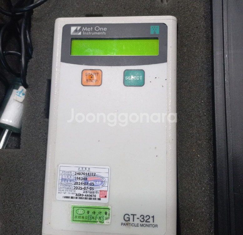 GT-321 대기 입자 측정기 미세먼지 파티클--2