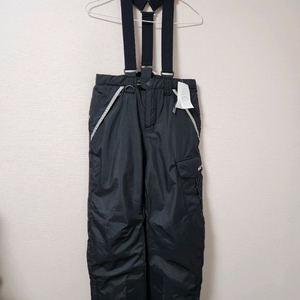 155사이즈 SFIT 검정색 검정멜빵 스키복 하의 바지