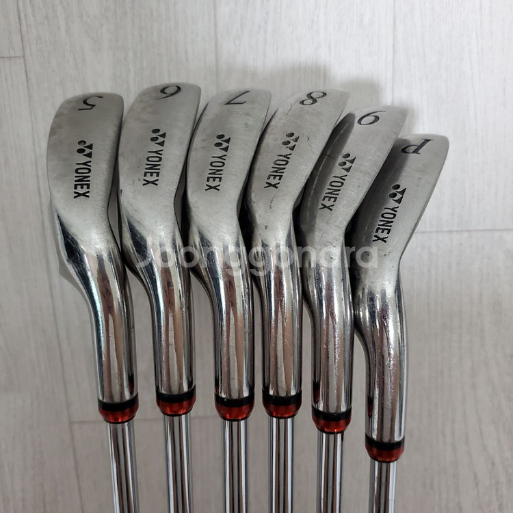 요넥스 나노브이 SD 아이언세트 6개구성세트 스틸샤프트--8