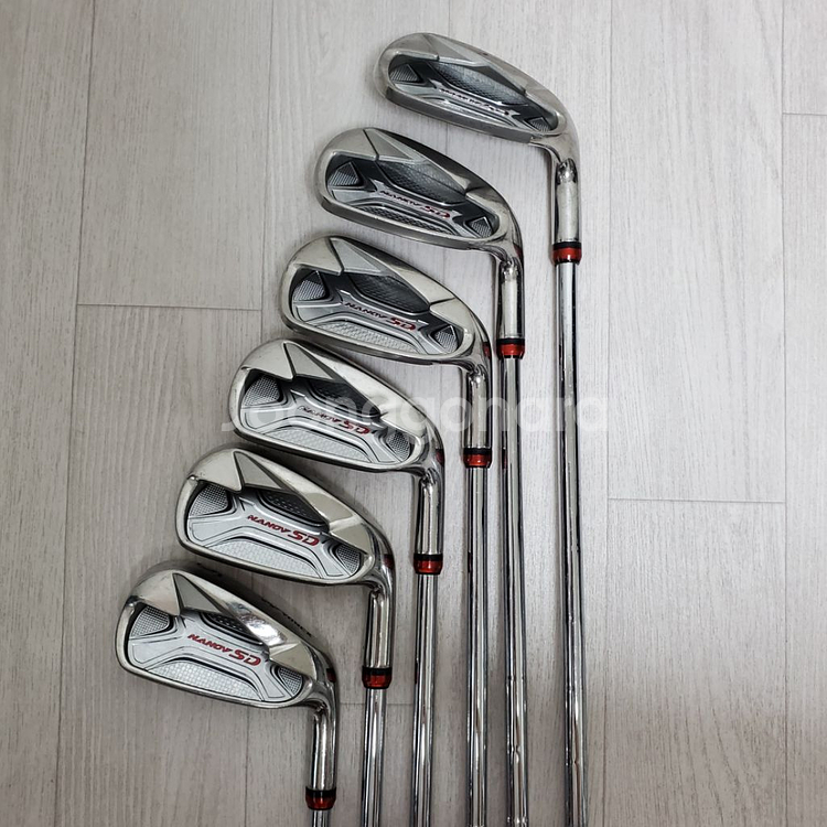 요넥스 나노브이 SD 아이언세트 6개구성세트 스틸샤프트--9