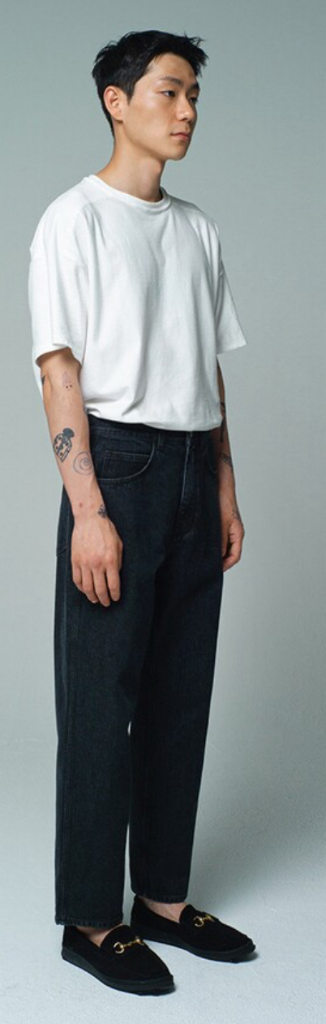 아영상사 테이퍼드 블랙진 L팝니다(짱구대디 추천템)--1