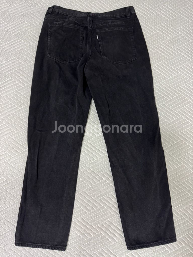 아영상사 테이퍼드 블랙진 L팝니다(짱구대디 추천템)--4