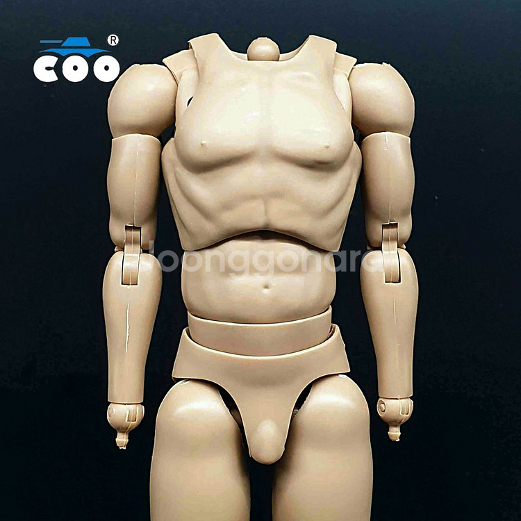 쿠모델 키큰 백인 바디 단품 12인치 피규어(핫토이x)--0