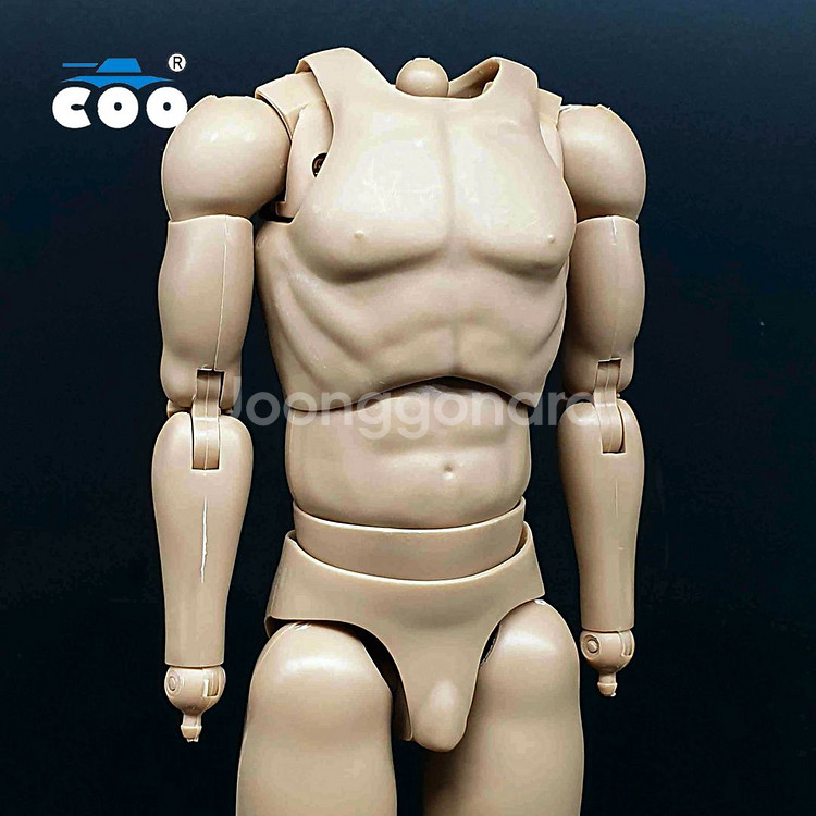 쿠모델 키큰 백인 바디 단품 12인치 피규어(핫토이x)--1