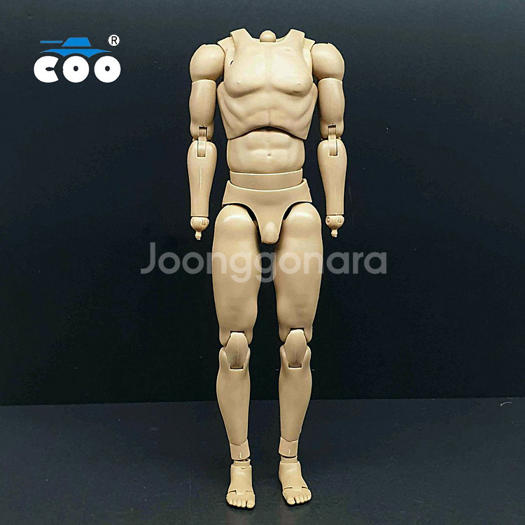 쿠모델 키큰 백인 바디 단품 12인치 피규어(핫토이x)--3