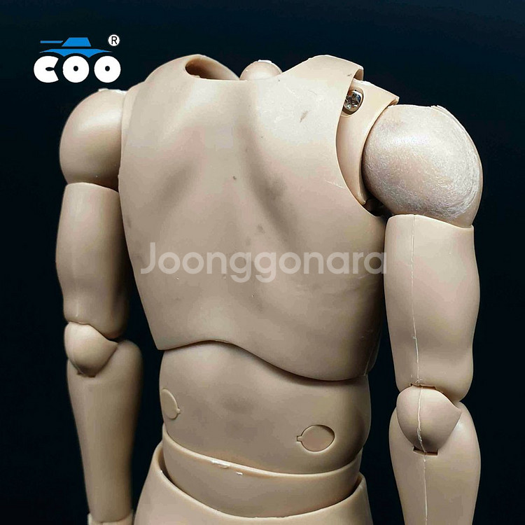 쿠모델 키큰 백인 바디 단품 12인치 피규어(핫토이x)--4