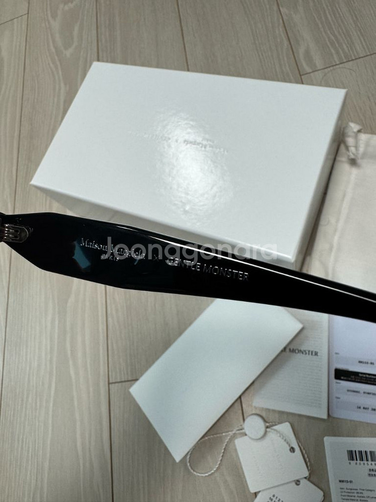 젠틀 몬스터 x 메종 마르지엘라 MM113 블랙 클리어--3