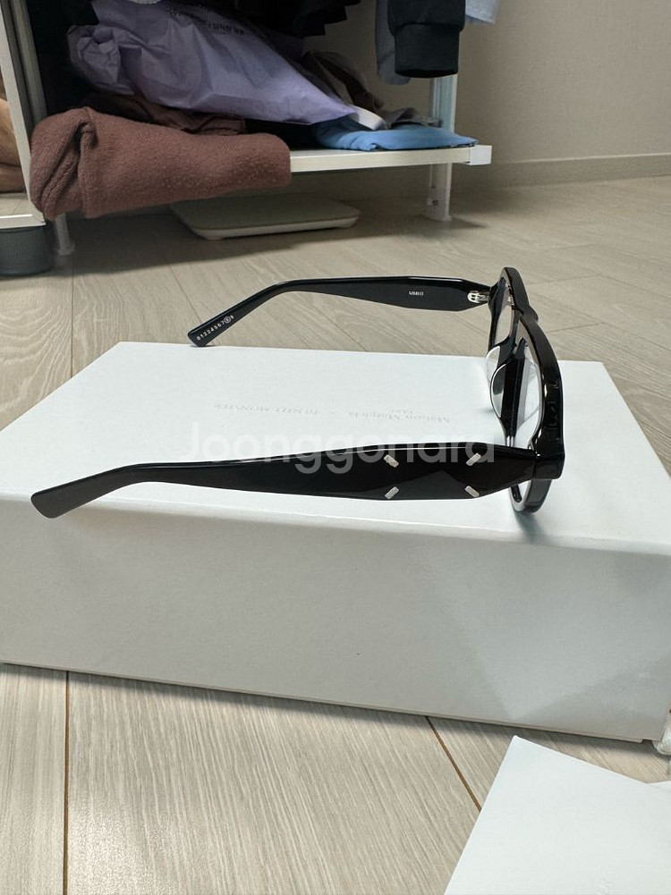 젠틀 몬스터 x 메종 마르지엘라 MM113 블랙 클리어--5