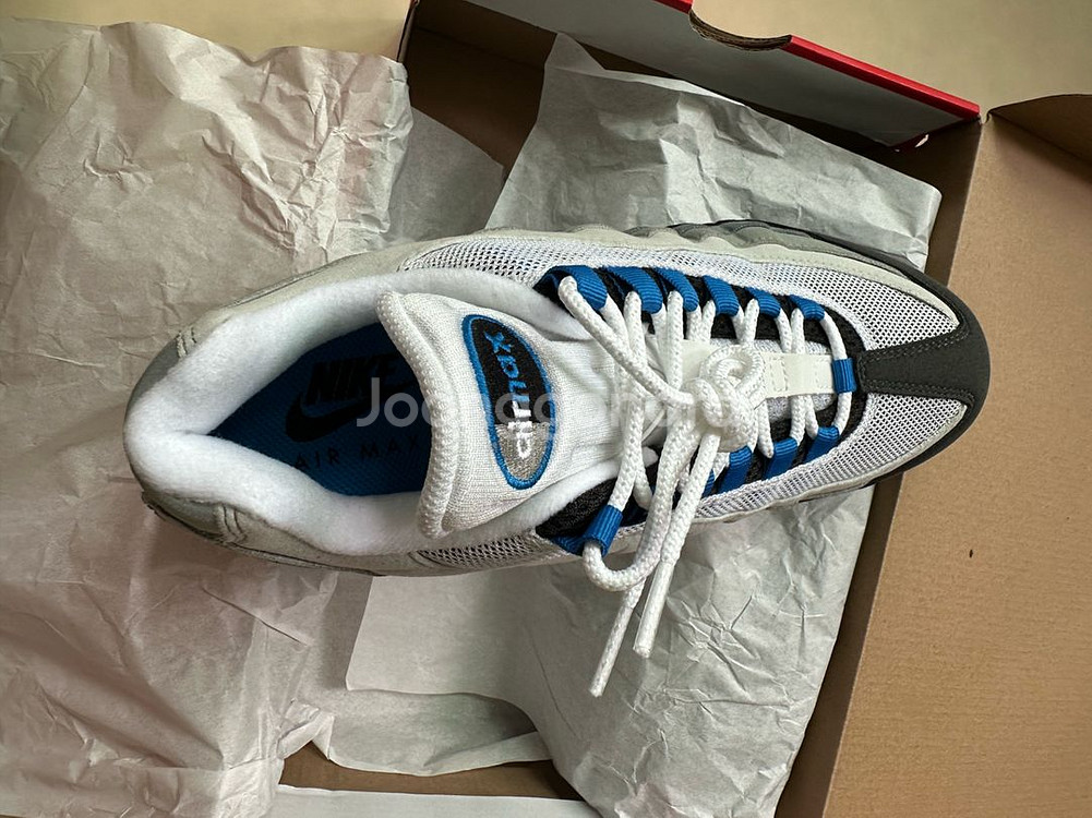 나이키 에어맥스95 OG 빅버블 블루스파크 270mm--2