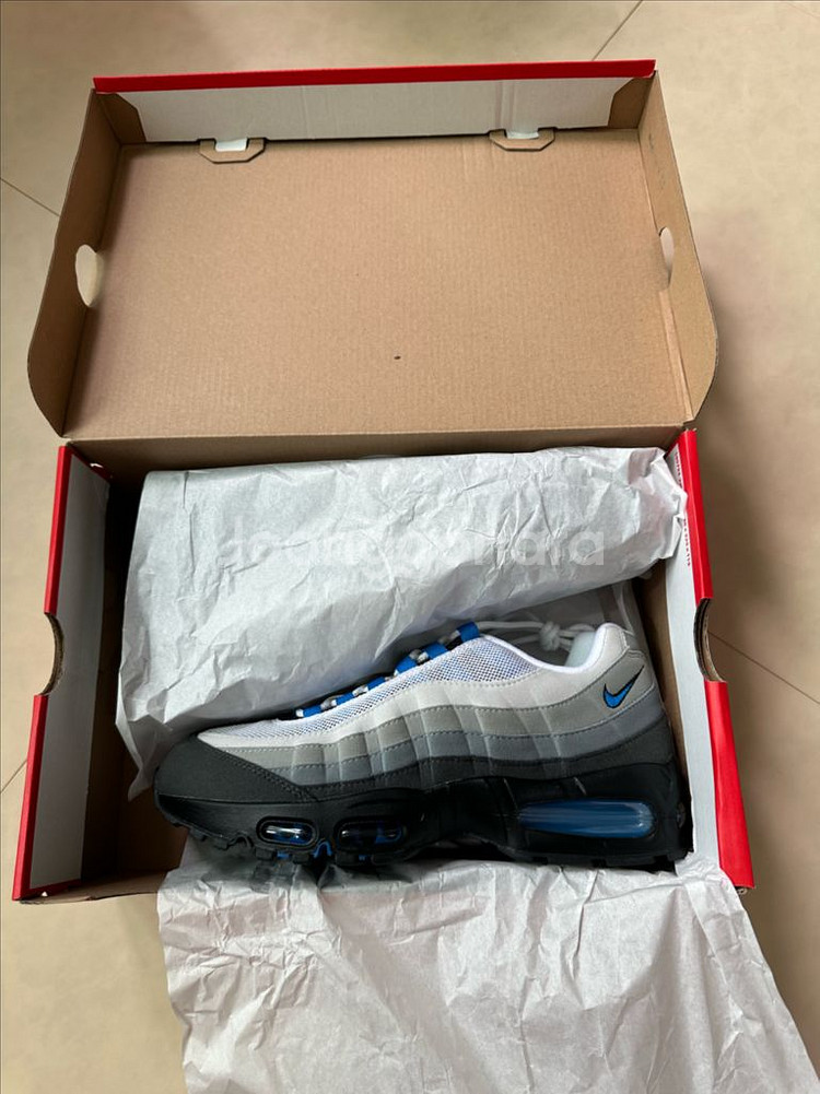 나이키 에어맥스95 OG 빅버블 블루스파크 270mm--3