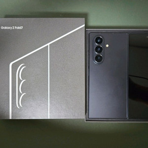 갤럭시폴드7 256GB 블랙 풀박