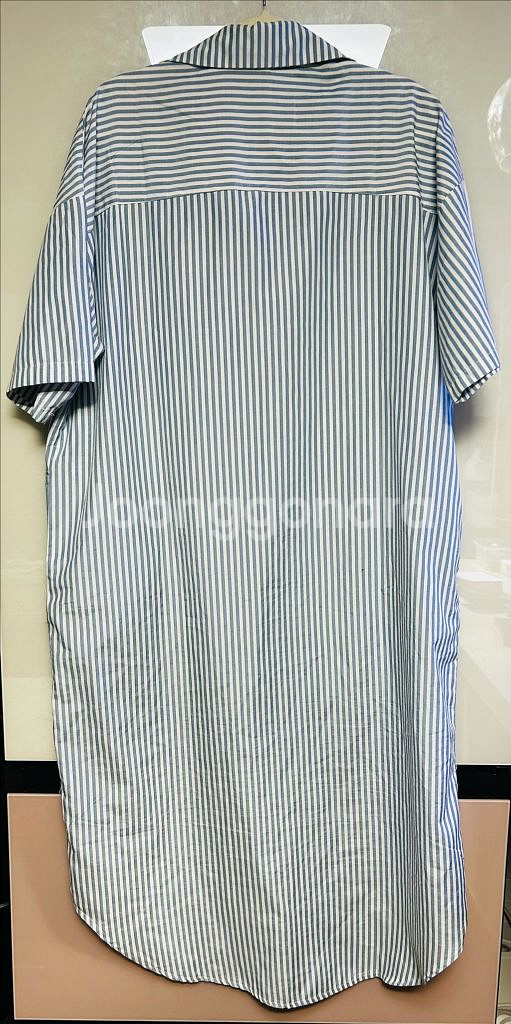 스트라이프 셔츠 원피스 판매합니다.--2