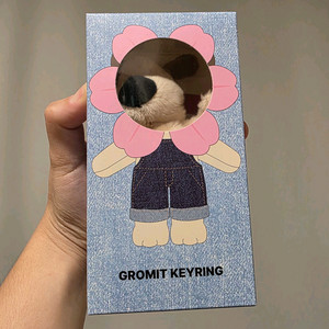투썸플레이스 플라워 그로밋 인형 키링 새제품