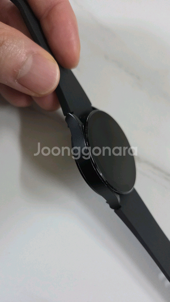 갤럭시 워치4 44mm 블랙 팝니다--3