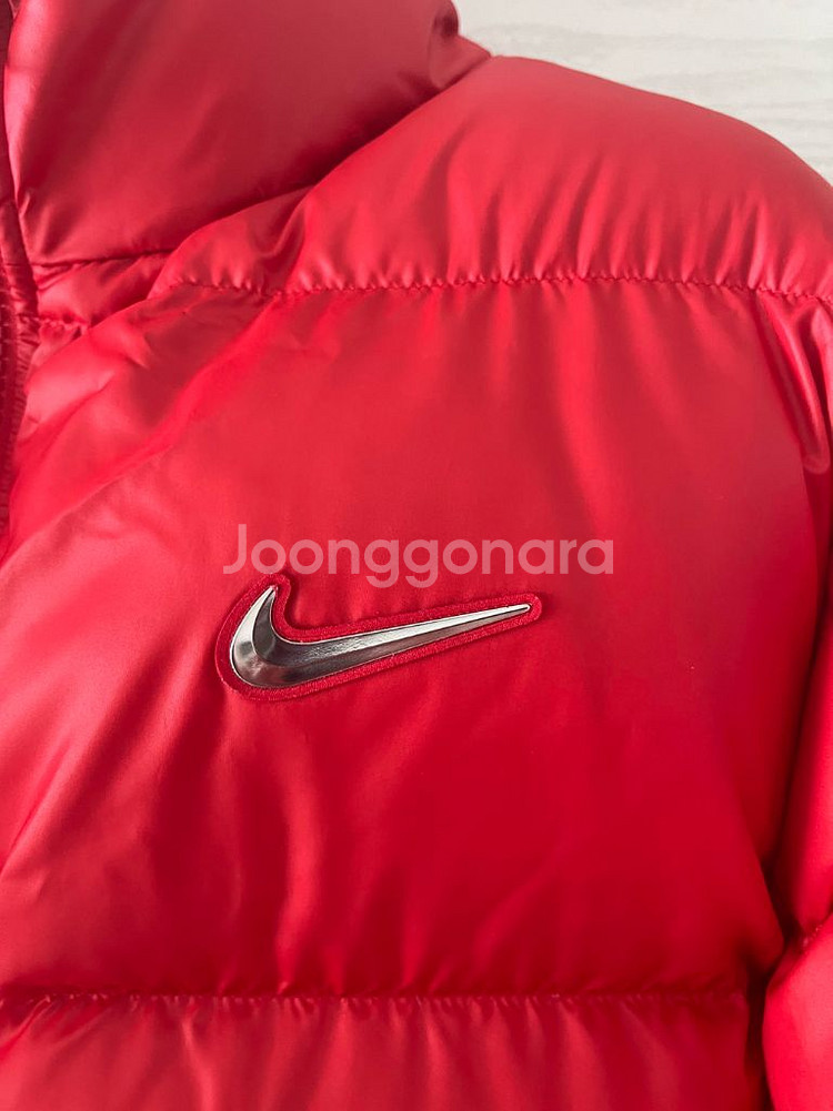 나이키 X 드레이크 녹타 선셋 퍼퍼 자켓 레드L--2