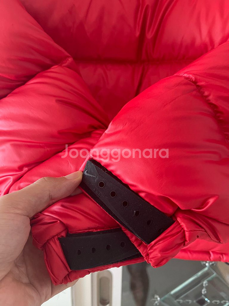 나이키 X 드레이크 녹타 선셋 퍼퍼 자켓 레드L--3