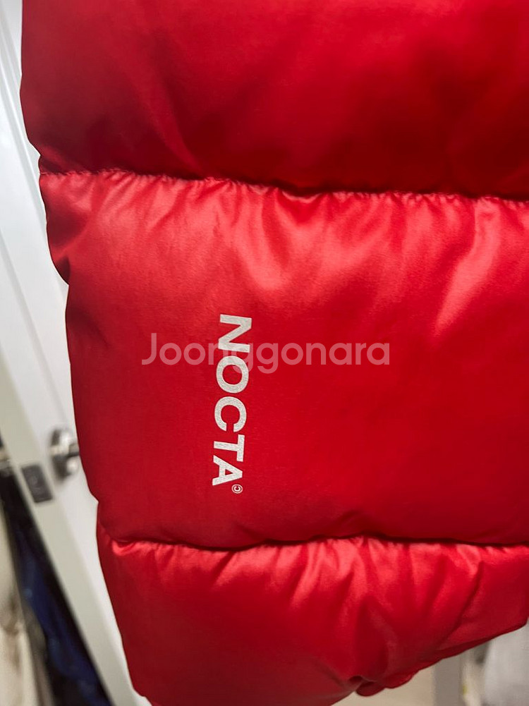 나이키 X 드레이크 녹타 선셋 퍼퍼 자켓 레드L--8