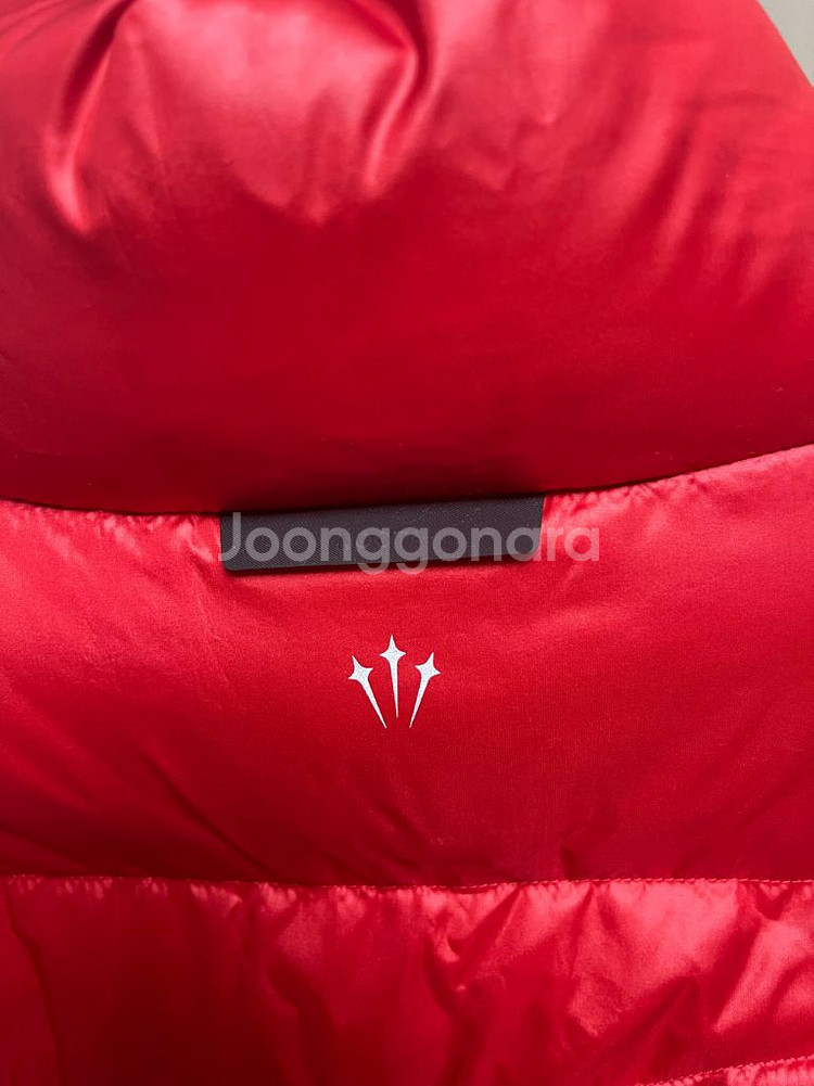 나이키 X 드레이크 녹타 선셋 퍼퍼 자켓 레드L--5