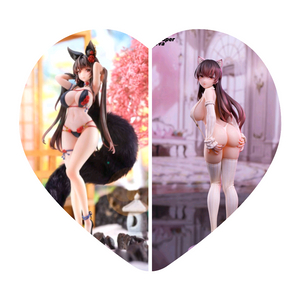 베어판다+슈퍼로바 1/6스케일 미소녀 피규어 2종