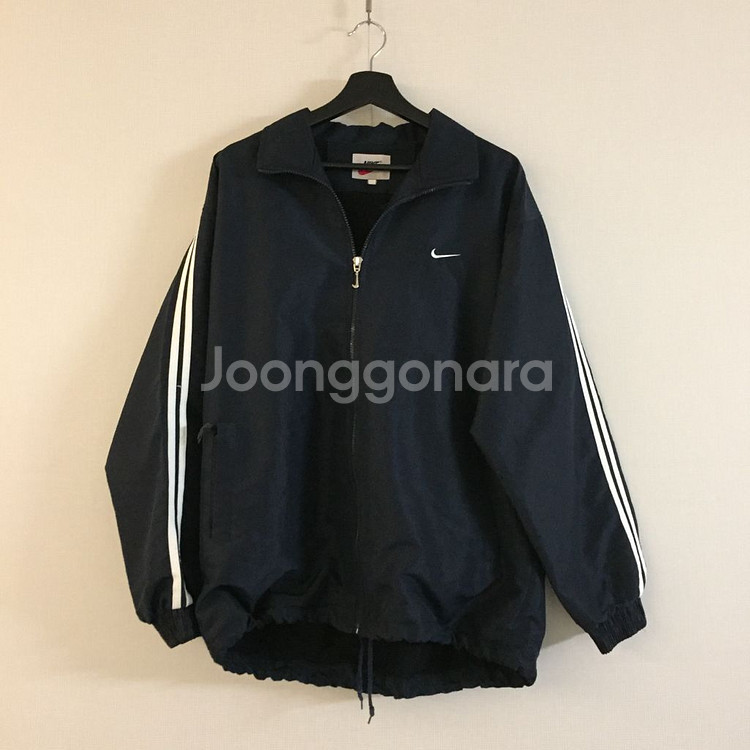 남녀공용 대대장 나이키 트레이닝 바람막이 밴딩 집업--0