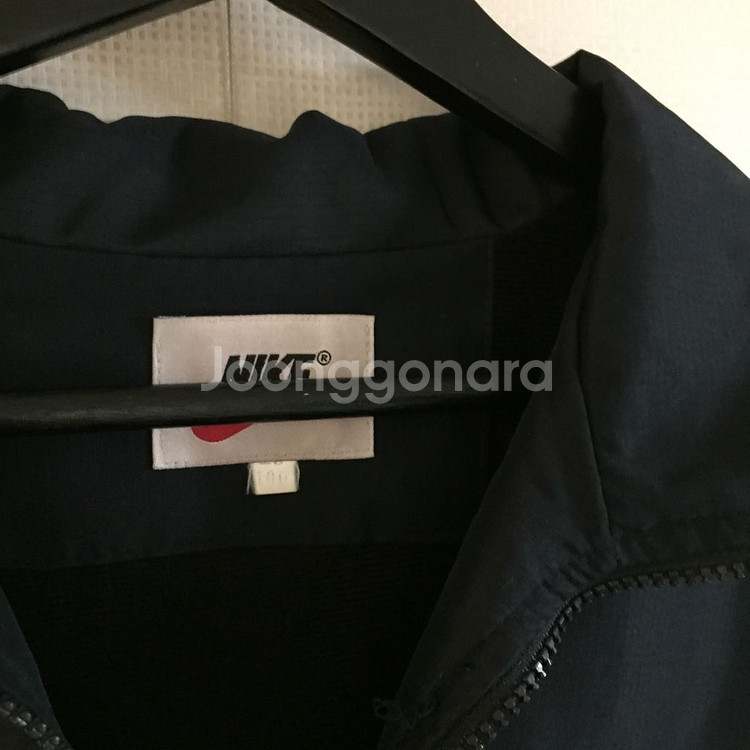 남녀공용 대대장 나이키 트레이닝 바람막이 밴딩 집업--5