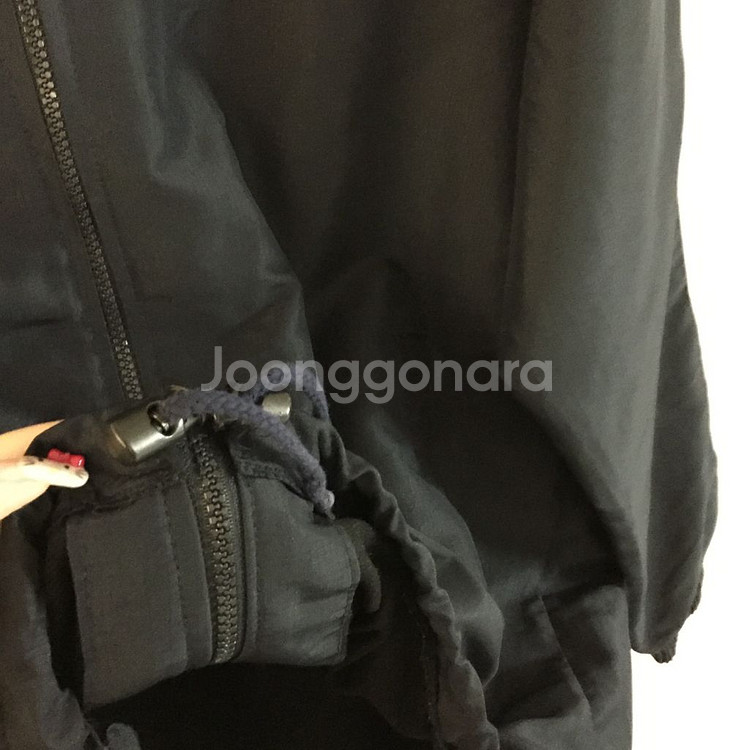 남녀공용 대대장 나이키 트레이닝 바람막이 밴딩 집업--4