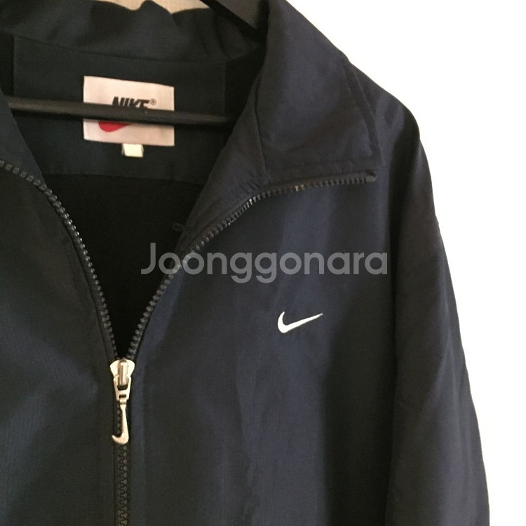 남녀공용 대대장 나이키 트레이닝 바람막이 밴딩 집업--2
