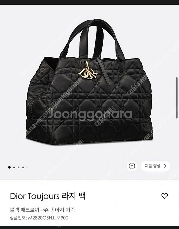 디올 뚜주흐백 라지--0