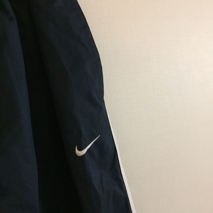 남녀공용 대대장 나이키 트레이닝 밴딩 바지 네이비--3