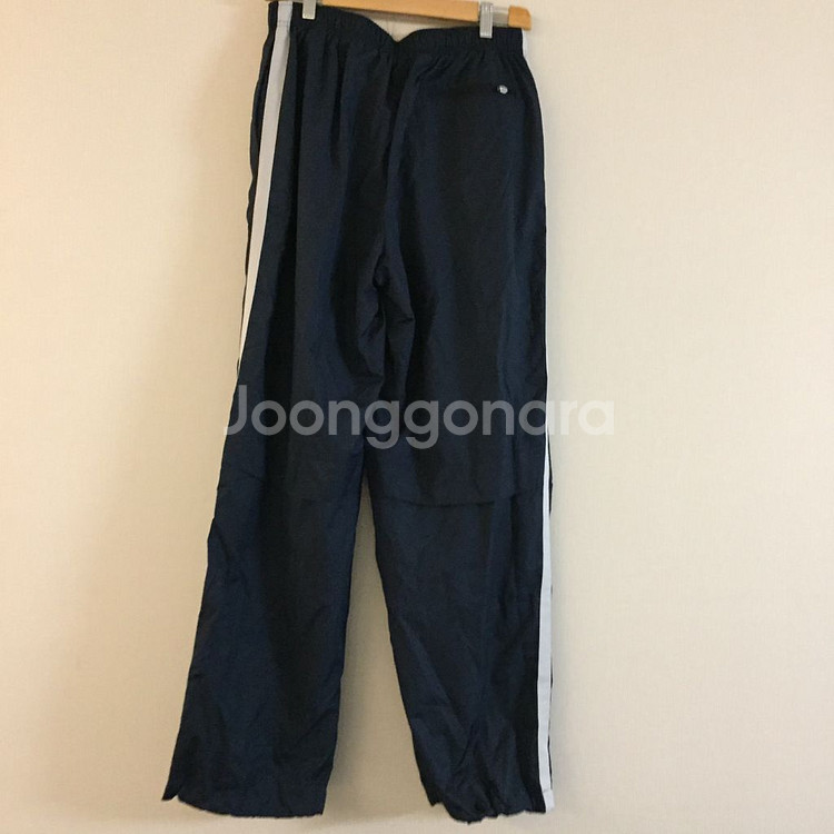 남녀공용 대대장 나이키 트레이닝 밴딩 바지 네이비--2