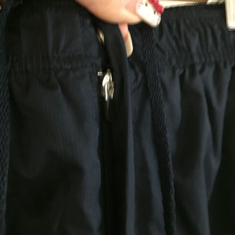 남녀공용 대대장 나이키 트레이닝 밴딩 바지 네이비--6