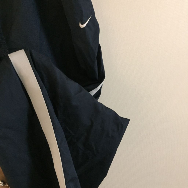 남녀공용 대대장 나이키 트레이닝 밴딩 바지 네이비--4