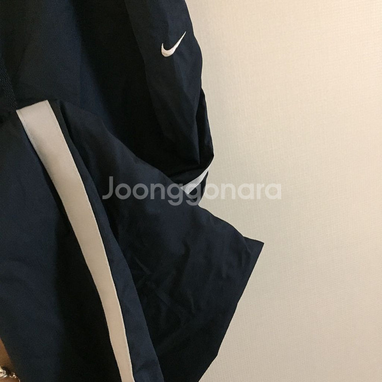 남녀공용 대대장 나이키 트레이닝 밴딩 바지 네이비--4