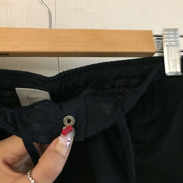 남녀공용 대대장 나이키 트레이닝 밴딩 바지 네이비--7