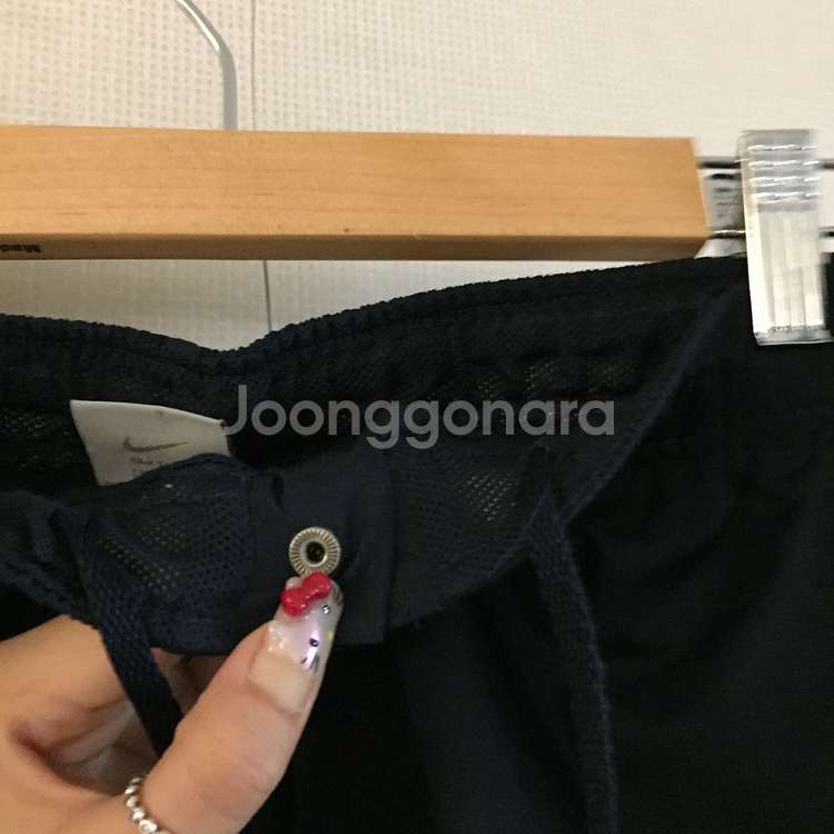 남녀공용 대대장 나이키 트레이닝 밴딩 바지 네이비--7