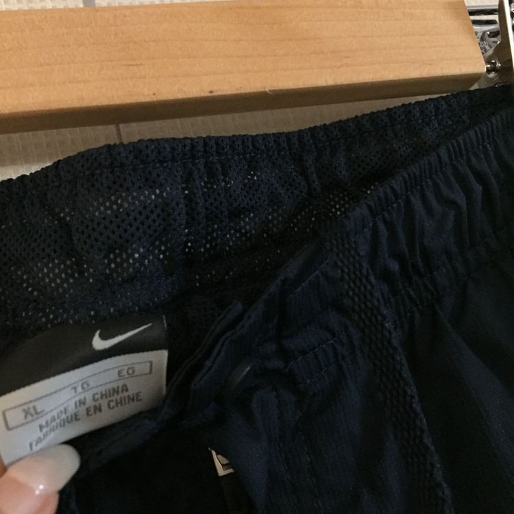 남녀공용 대대장 나이키 트레이닝 밴딩 바지 네이비--8