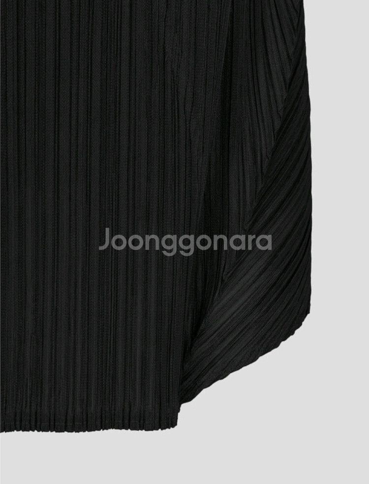 플리츠플리즈 스커트 시커 바텀2 스커트 블랙 3사이즈--3