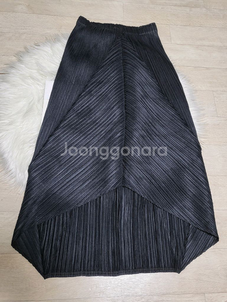 플리츠플리즈 스커트 시커 바텀2 스커트 블랙 3사이즈--5